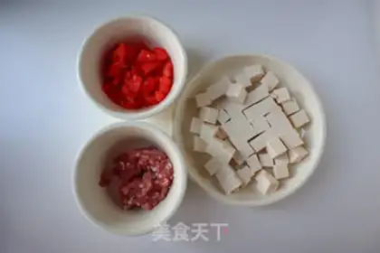 Make Tomato beef tofu step 0
