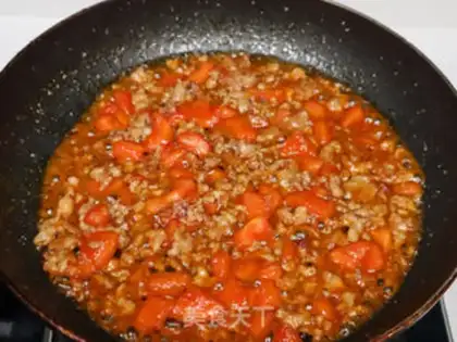 Make Tomato beef tofu step 3