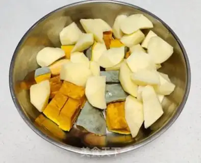 Make Pumpkin potatoes step 0