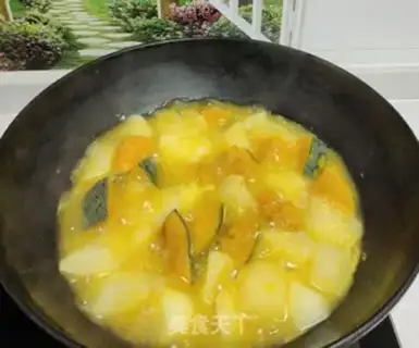 Make Pumpkin potatoes step 1