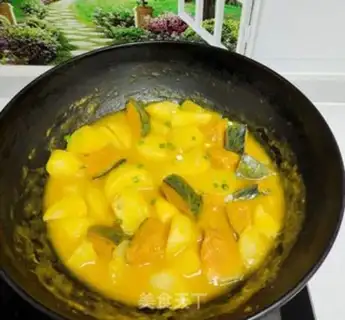 Make Pumpkin potatoes step 2