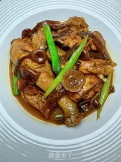Make Deer mushroom chicken step 16