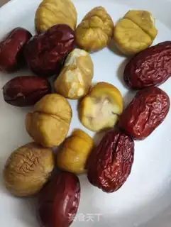 Make Qi-su-swee-sweety chestnut soup step 0