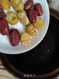 Make Qi-su-swee-sweety chestnut soup step 3