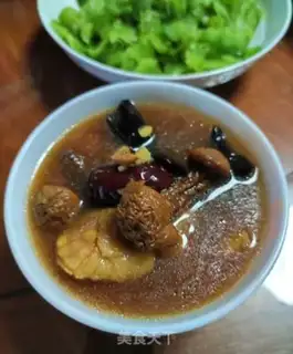 Make Qi-su-swee-sweety chestnut soup step 7
