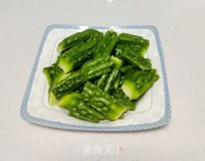Make A cold, bitter melon step 2