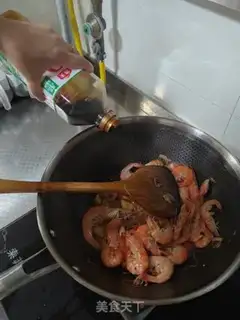 Make Bean-cooked shrimp step 13