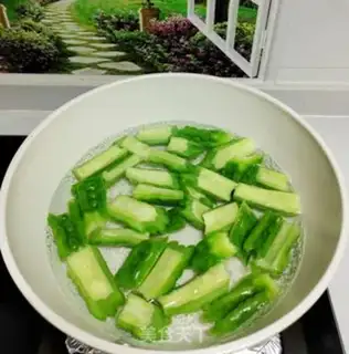 Make A cold, bitter melon step 4
