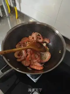 Make Bean-cooked shrimp step 14
