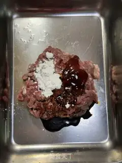 Make Snow beef fried rice step 0