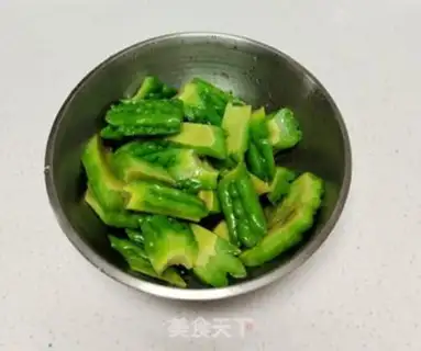 Make A cold, bitter melon step 5
