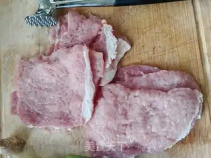 Make Red-hot chops step 1