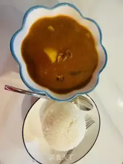 Make Simple curry chicken step 7