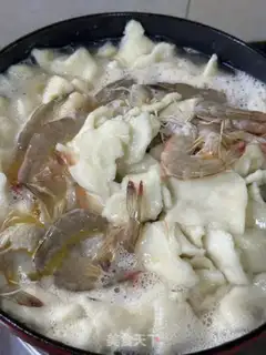 Make Shrimp-fruit-faced monkey soup step 13