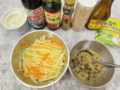 Make Frozen potatoes step 10