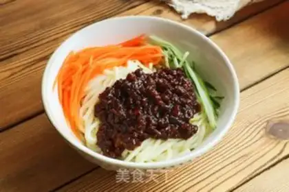 Make Old Beijing noodles step 8