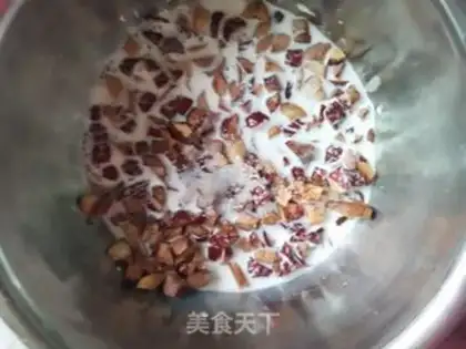 Make Red-tree rice cake step 1