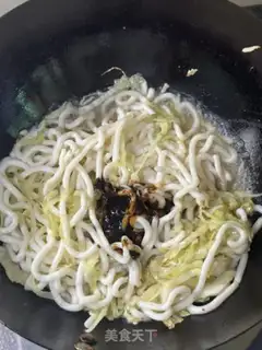 Make Beef fried noodles step 8