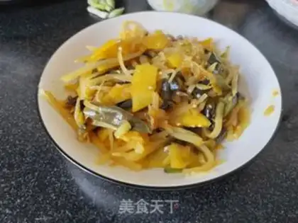 Make Potato cheese and mangoes step 4