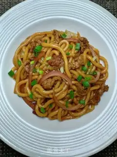 Make Beef fried noodles step 14
