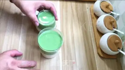 Make The tea and coconuts, double-frozen step 7