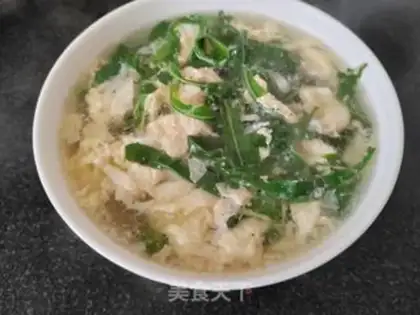 Make Sorrow egg soup step 5