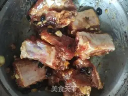 Make Pumpkin evaporated ribs step 1