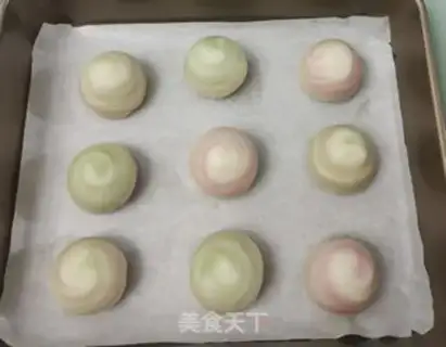Make Rainbow souffle step 18