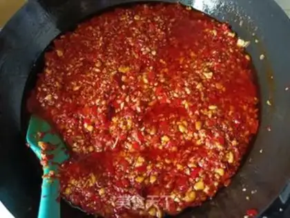 Make Sesame peanut pepper sauce step 7