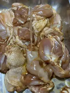 Make Chicken-legged rice step 2