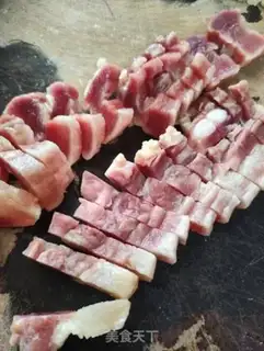Make Onion fried meat step 1