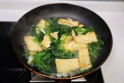 Make Spinach tofu step 3