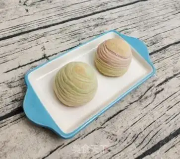 Make Rainbow souffle step 22