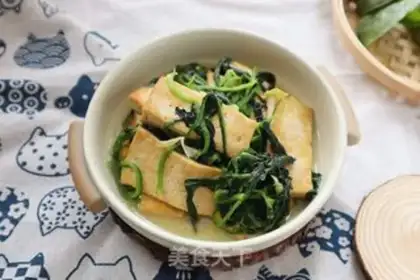 Make Spinach tofu step 5