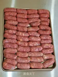 Make Pure pork sausage, corn cheese, pork sausage step 7