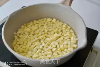 Make New Zealand apple ice cream step 2
