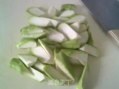 Make Squeeze the pickles and make the leaves step 2