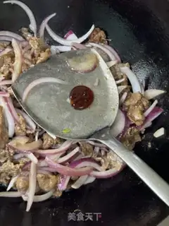 Make Routine onion beef step 7