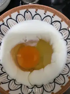 Make Egg milk, honey beans step 0