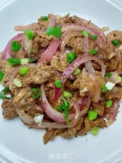 Make Routine onion beef step 11