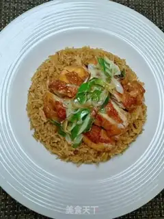 Make Chicken-legged rice step 20