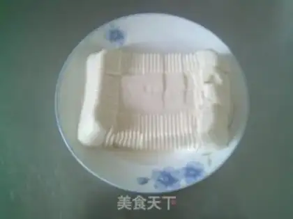 Make Squeeze the pickle and make the tofu step 1