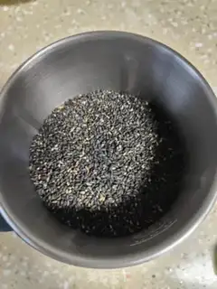 Make Black sesame bun step 0