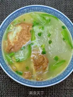 Make Egg dumpling fan soup step 17