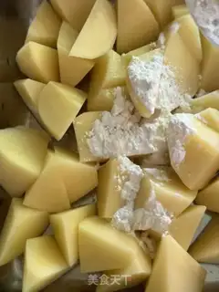 Make Potato pepper cowboy bones step 2