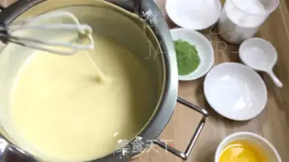 Make Tea mascara brownie step 1