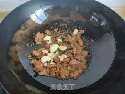 Make Beef fried beans step 6