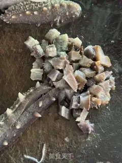 Make Meat-foamed sea cucumber step 6