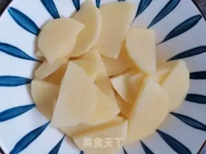 Make Potato fried meat step 1