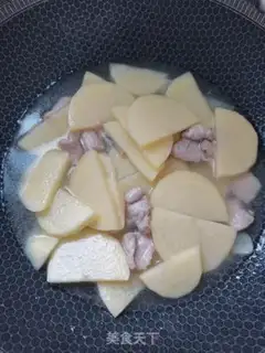 Make Potato fried meat step 4